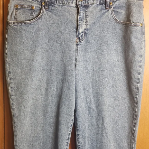 Women's Ralph Lauren Blue Jeans Size 16W - Picture 4 of 12